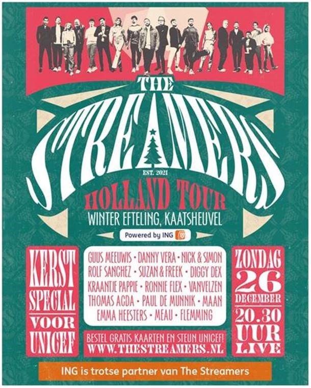 ING sponsort kerstconcert van The Streamers Newsroom ING